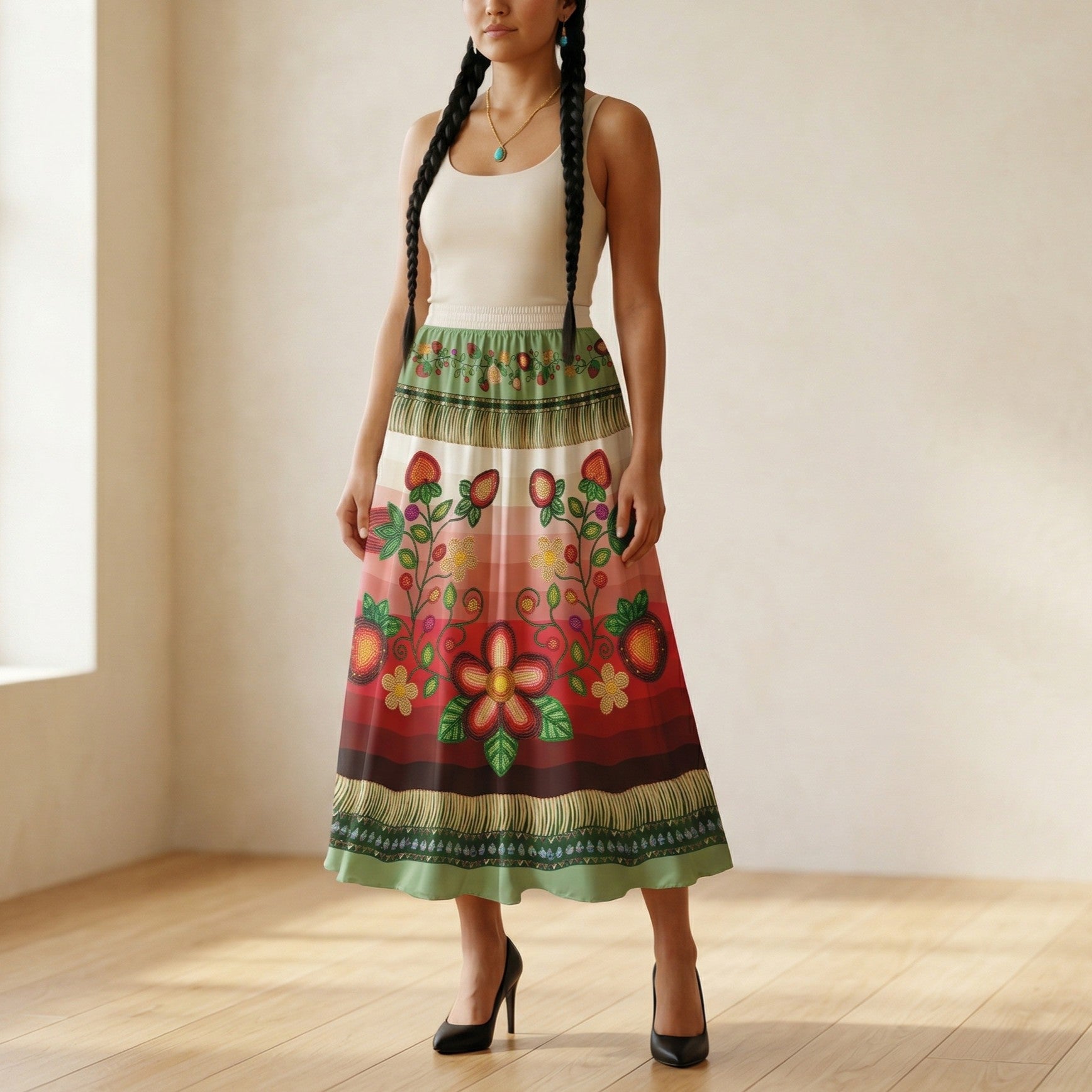 Berry Rites Sage 1 Skirt
