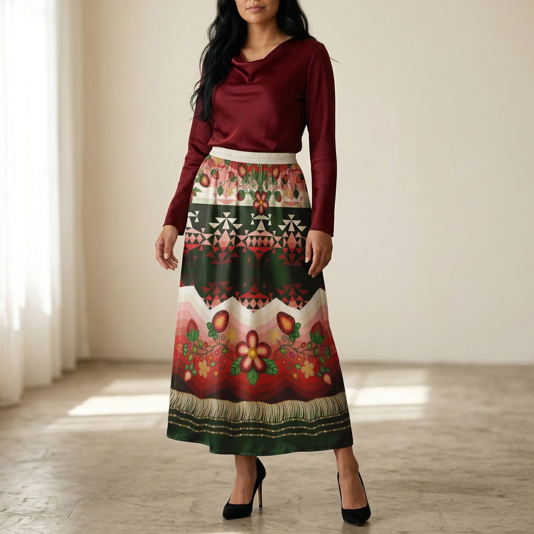 Sacred Strawberry Hunter 1 Skirt