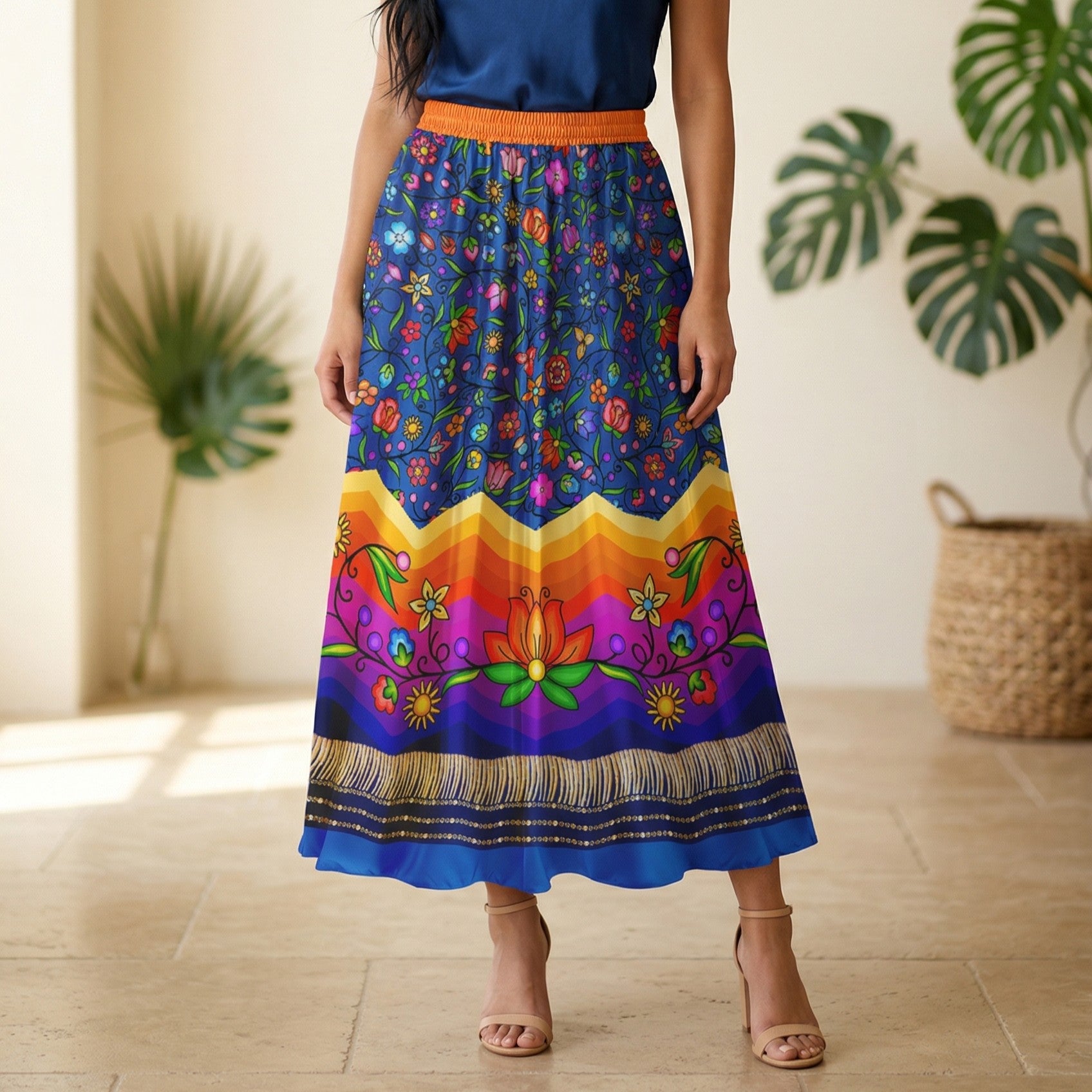 Grandmother Legacy Dark Blue 3 Skirt