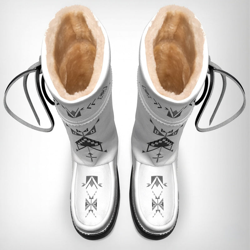Owl Watcher Real Leather MocLux Tall