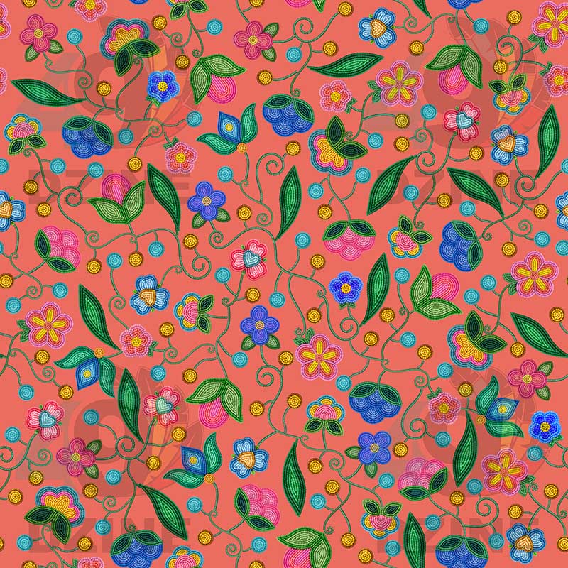 Skyberry Serenade Peach Satin Fabric By the Yard Pre Order
