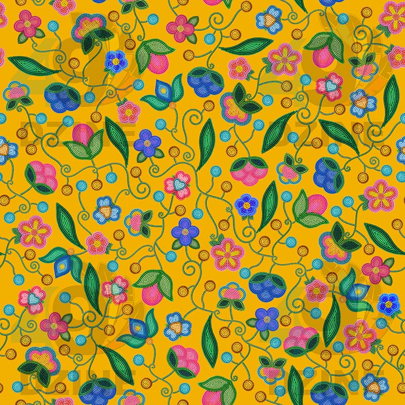 Skyberry Serenade Yellow Satin Fabric By the Yard Pre Order