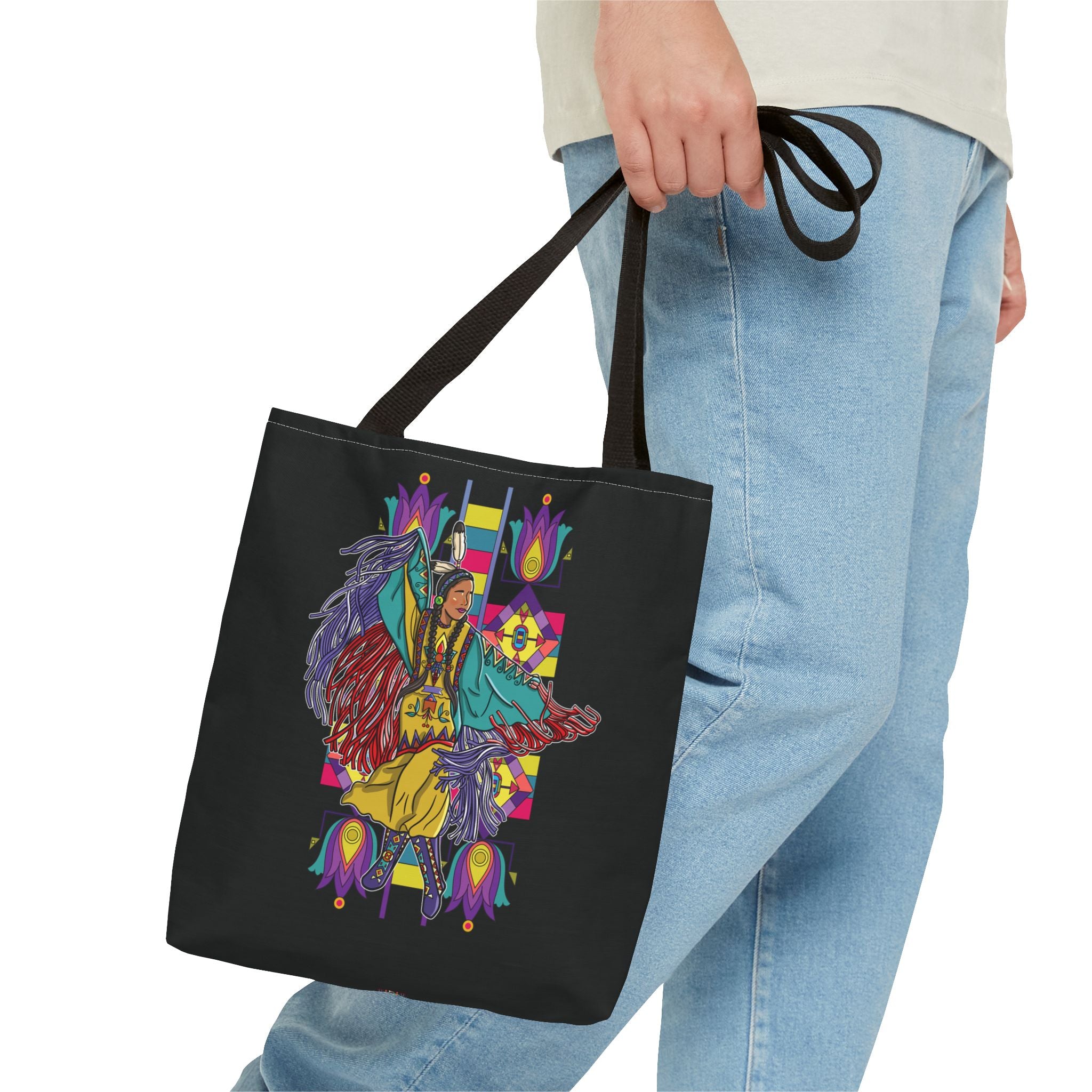 Fancy Dancer Trans BG 2 Tote Bag