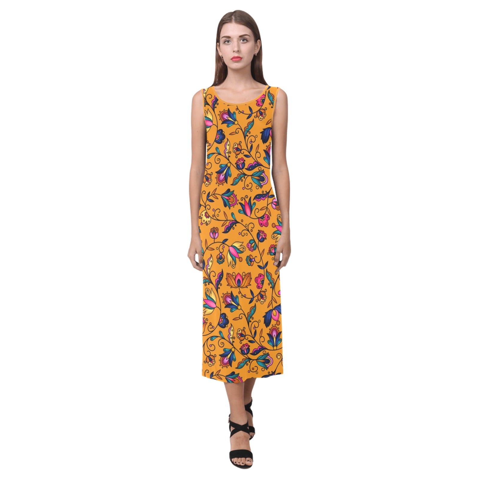 maxi wrap dress for women Baltic Born Womens Katinka Wrap Maxi Dress | Burgundy Multi Floral