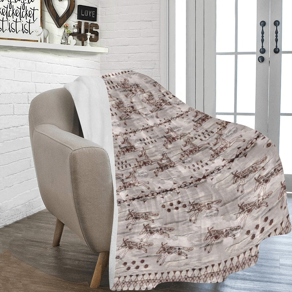 Wild Run Ultra-Soft Micro Fleece Blanket 60"x80"