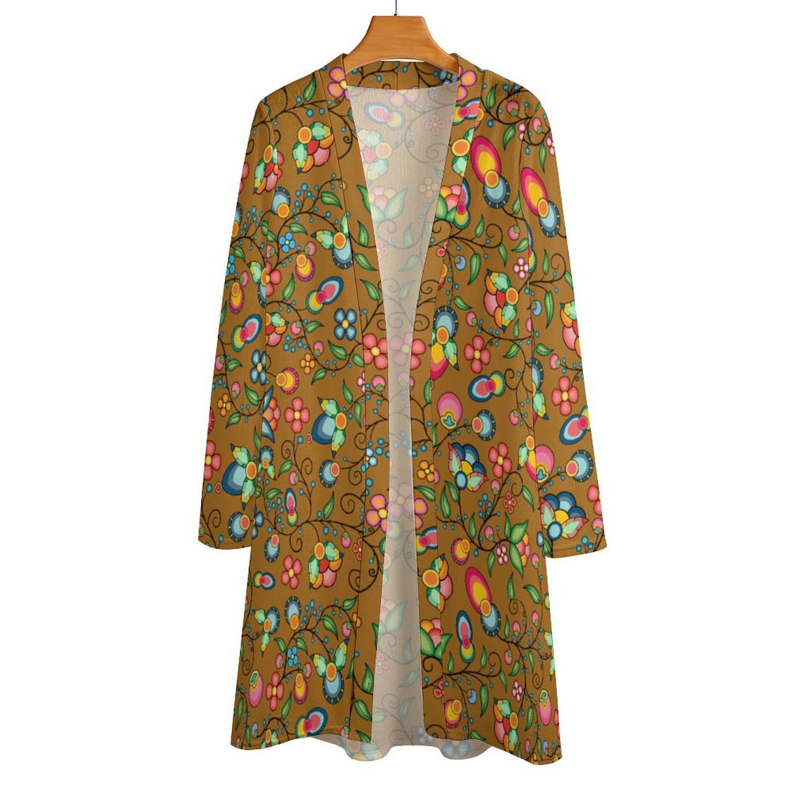 Floral Bounty Fall Leaves Cardigan