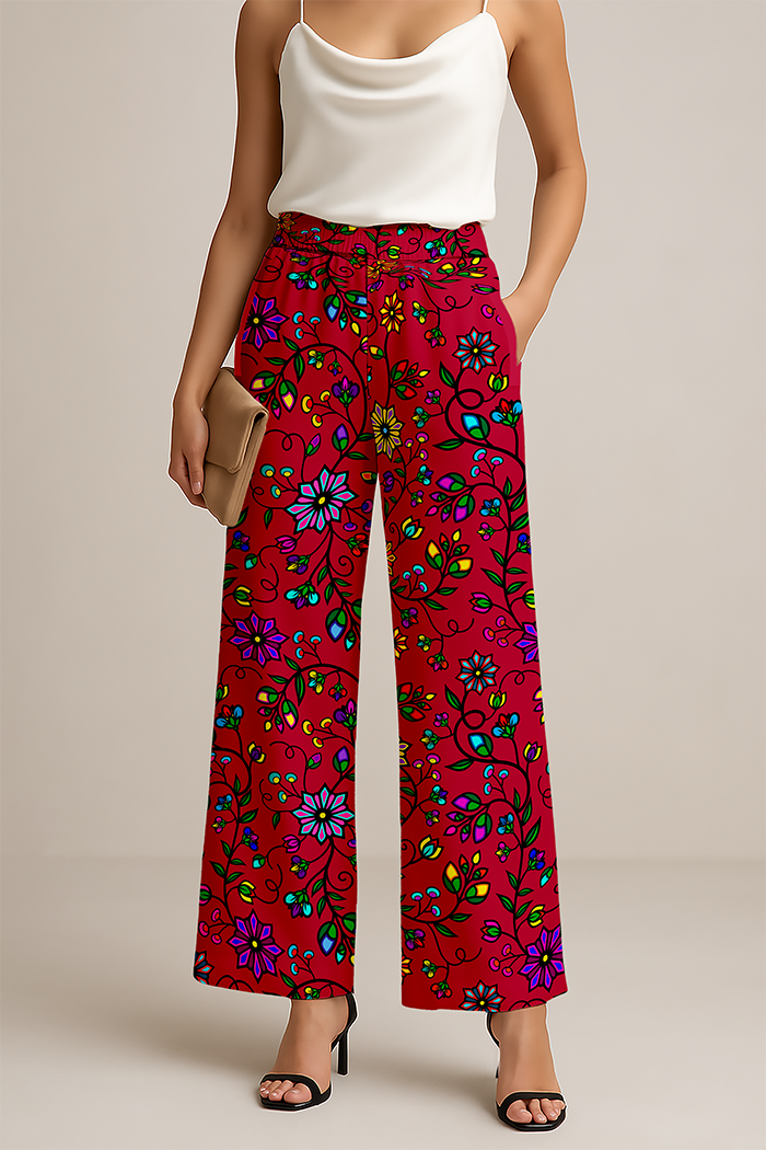 Prairie Paintbrush Passion Berry Women's Pants