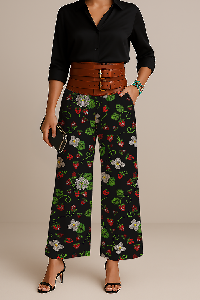 Strawberry Dreams Midnight Women's Pants