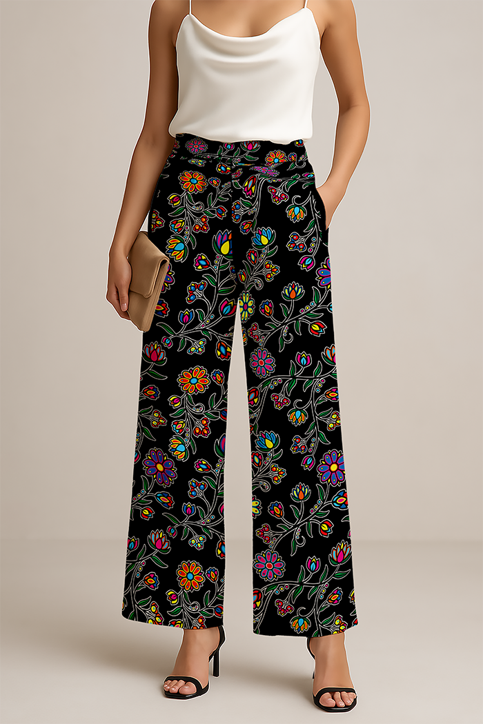 Cosmic Whisper Black Women's Pants