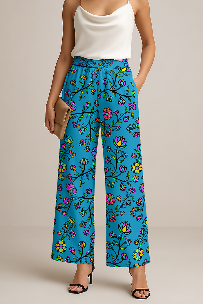Cosmic Whisper Pastel Rainy Horizon Women's Pants