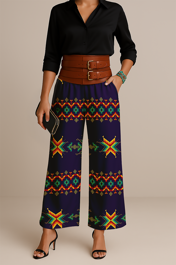 Dreams of Ancestors Indigo Women's Pants