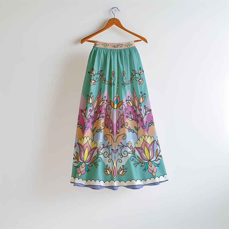 unoa スカート Noble skirt variation Tail Thunder Mesa Petals Pastel Skirt