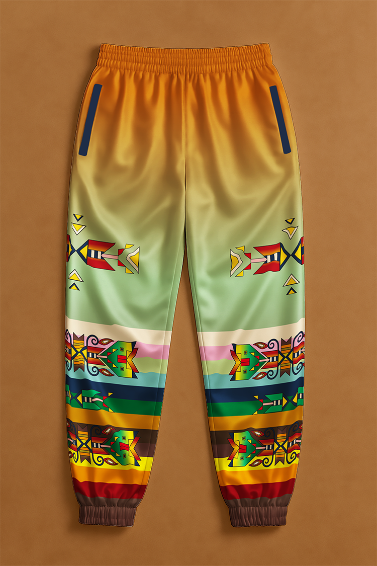 Heritage Tapestry Ribbon Jogger Pants