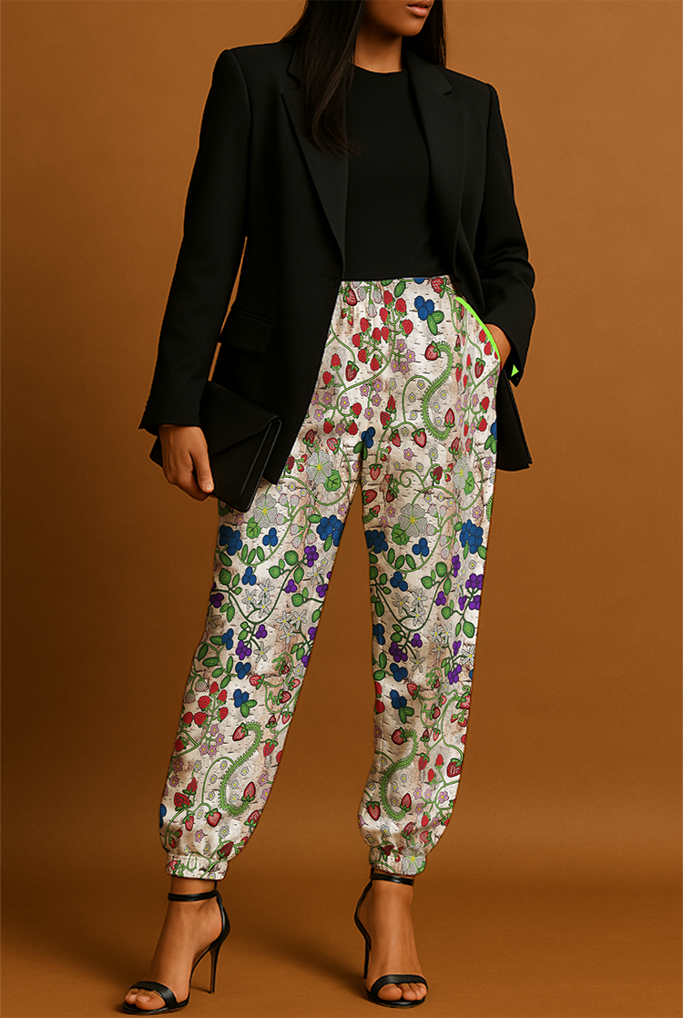 Grandmother's Stories Br Bark Ribbon Jogger Pants