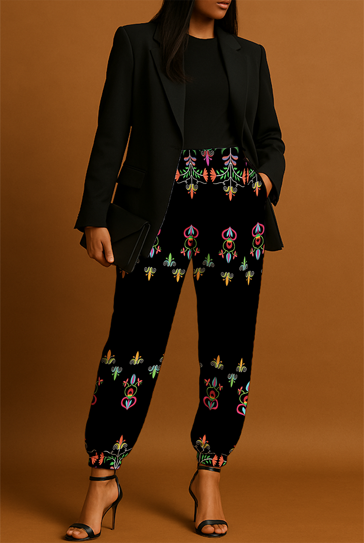 Metis Corn Mother Ribbon Jogger Pants