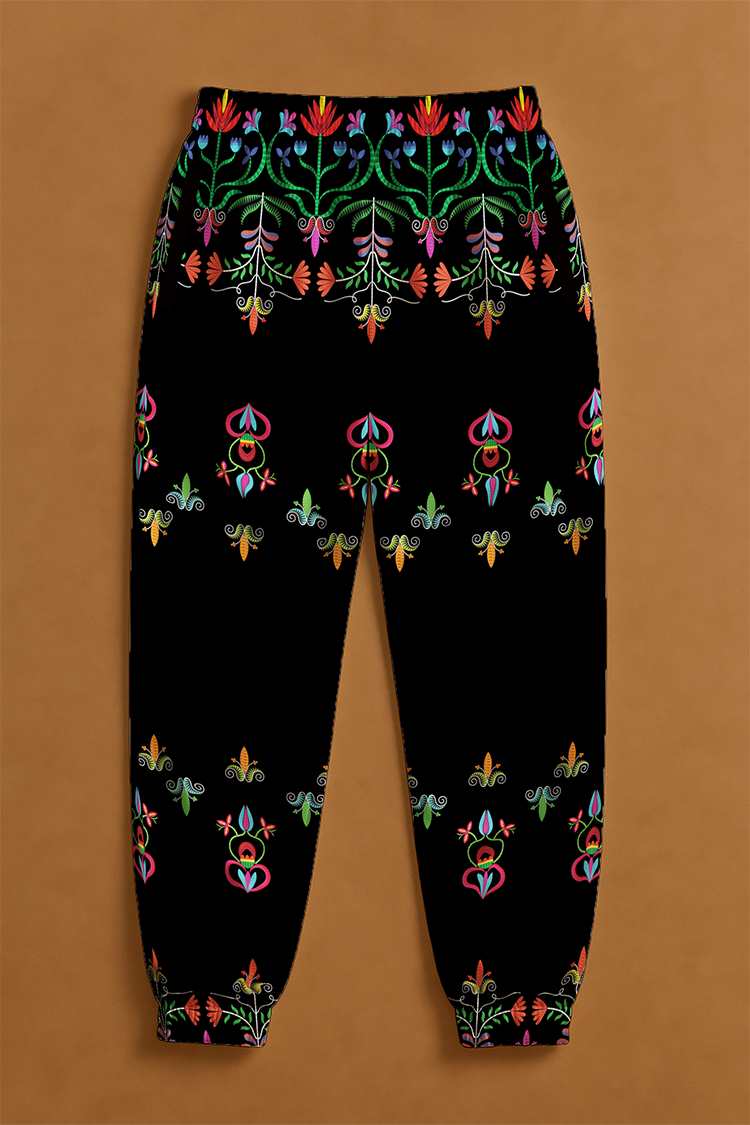 Metis Corn Mother Ribbon Jogger Pants