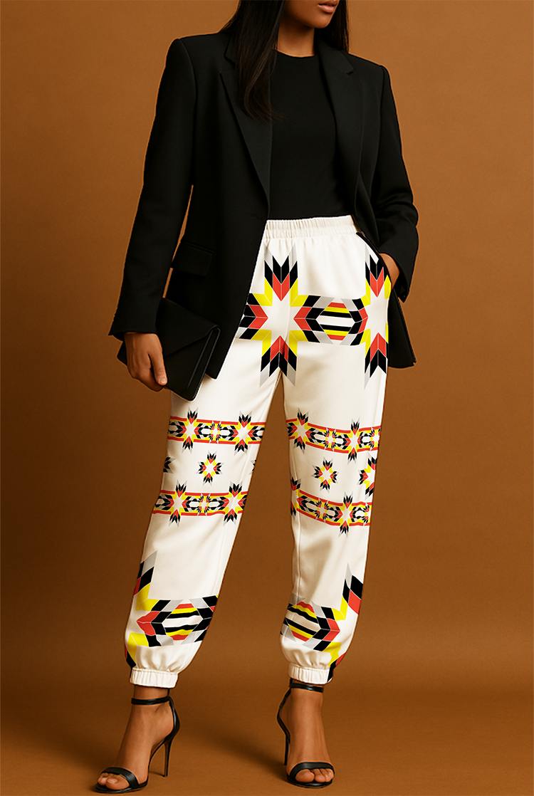 Morning Star Ribbon Jogger Pants