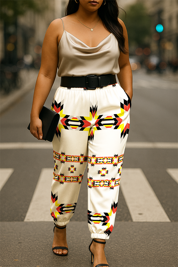 Morning Star Ribbon Jogger Pants