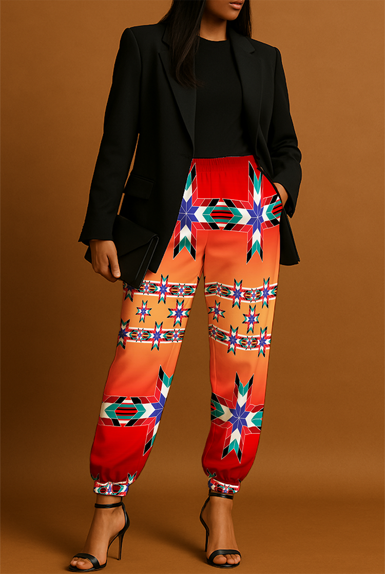 Morning Star Fire Ribbon Jogger Pants