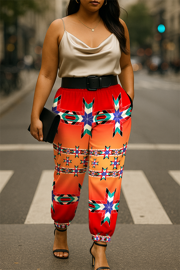 Morning Star Fire Ribbon Jogger Pants