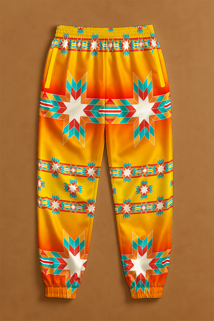 Morning Star Sunset Ribbon Jogger Pants