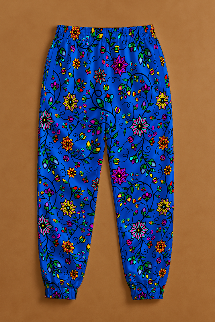 Prairie Paintbrush Blue Ribbon Jogger Pants
