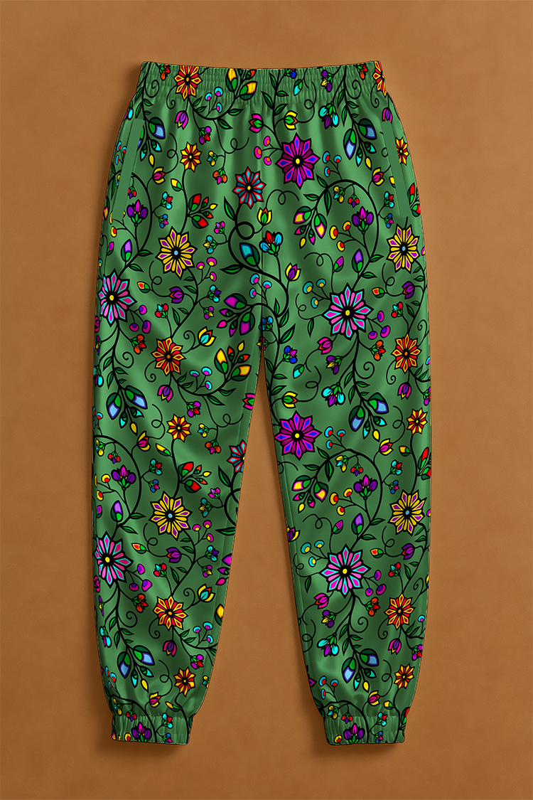 Prairie Paintbrush Sage Ribbon Jogger Pants