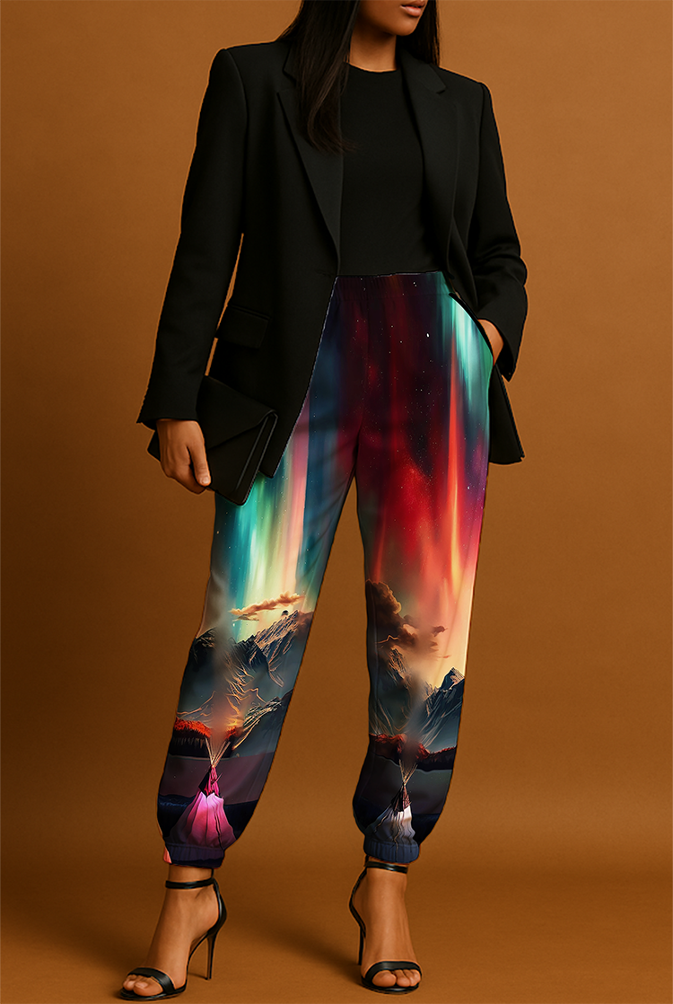 When The Sun Cried 2 Ribbon Jogger Pants