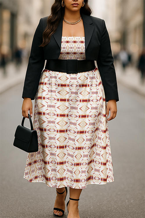 Gathering Clay Smock Top Dress