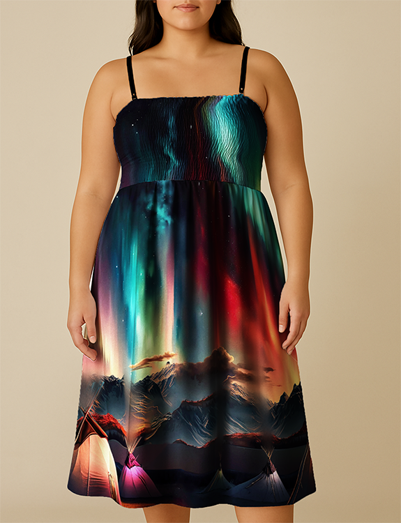 When The Sun Cried 2 Smock Top Dress