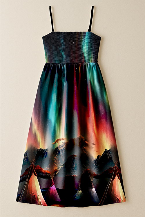 When The Sun Cried 2 Smock Top Dress