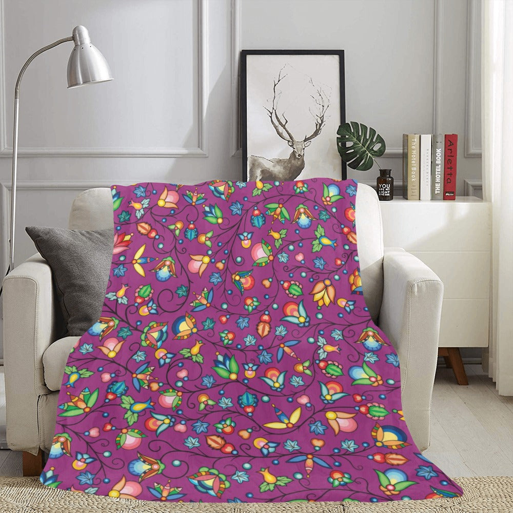 Prairie Plains Spirit Berry Soup Ultra-Soft Micro Fleece Blanket 60"x80"