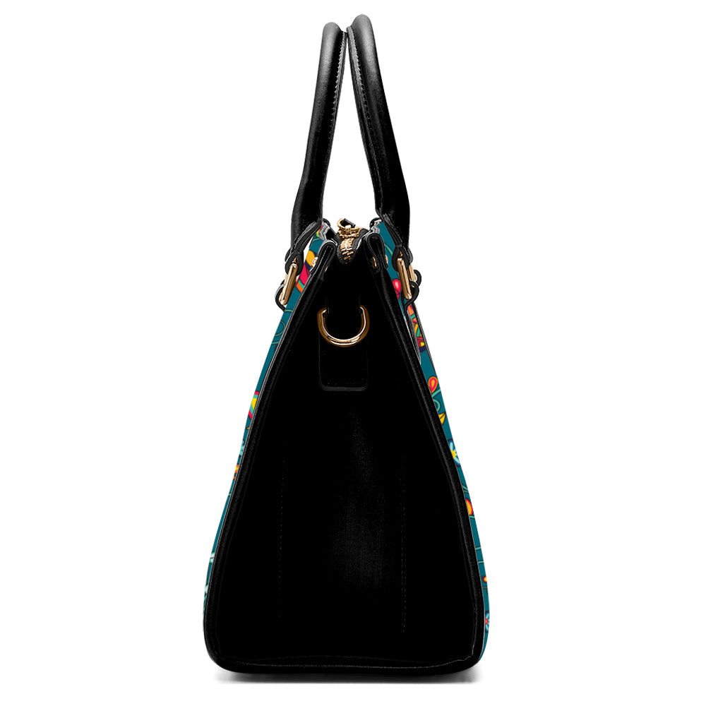 Thorny Path Teal Hand or Shoulder Bag
