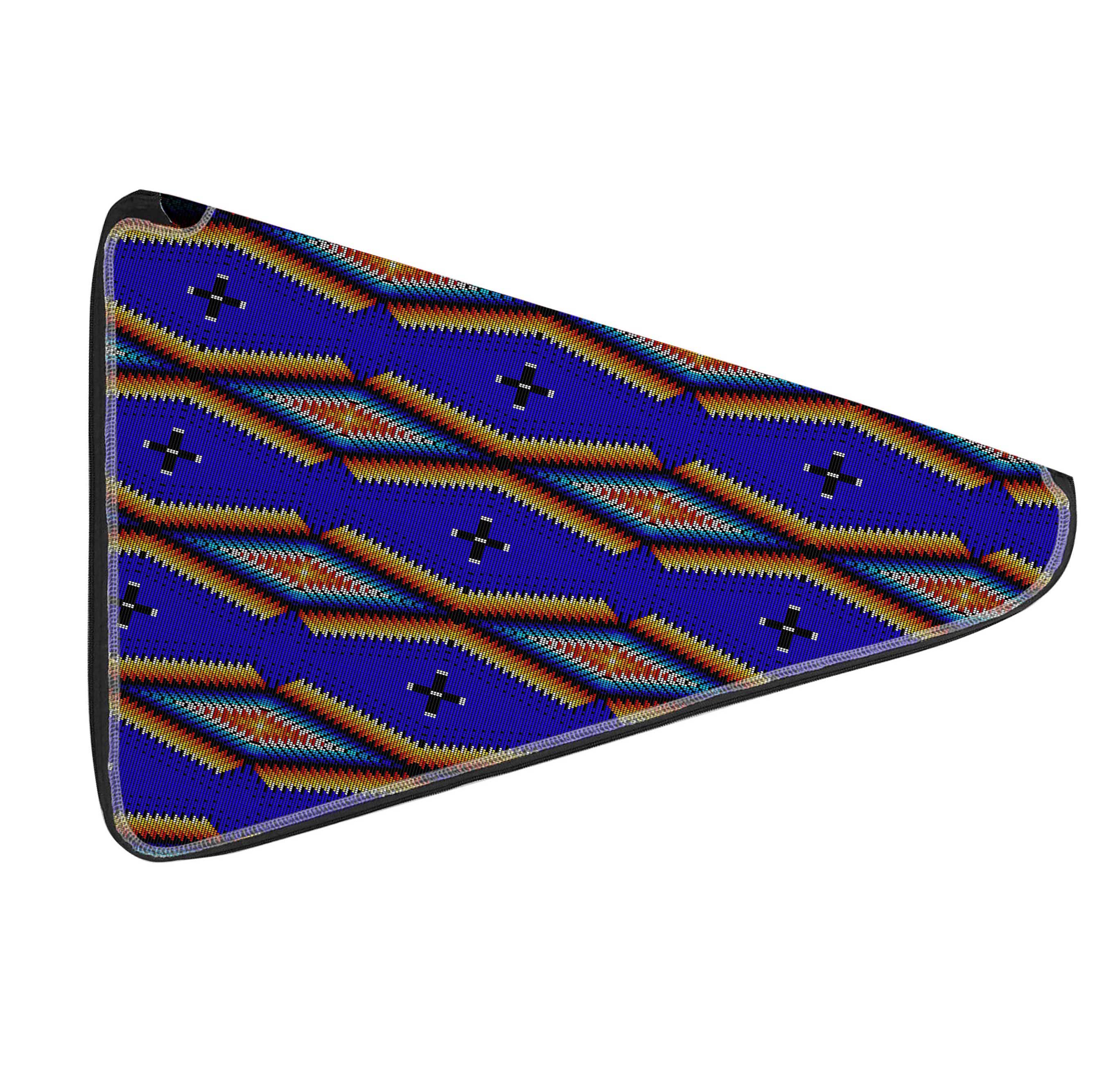 27 Inch Fan Case - Diamond in the Bluff Blue