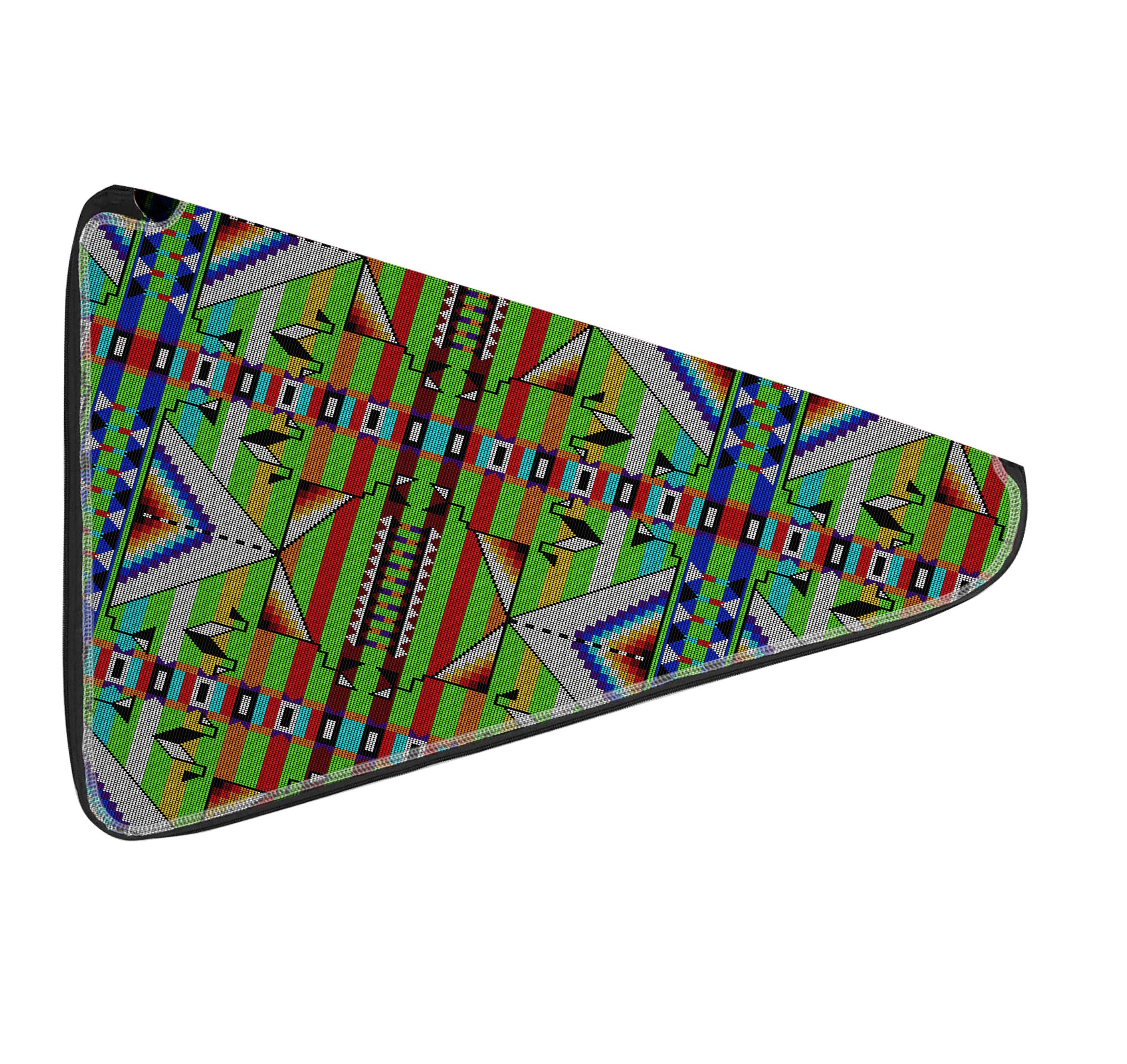 27 Inch Fan Case - Medicine Blessing Lime Green