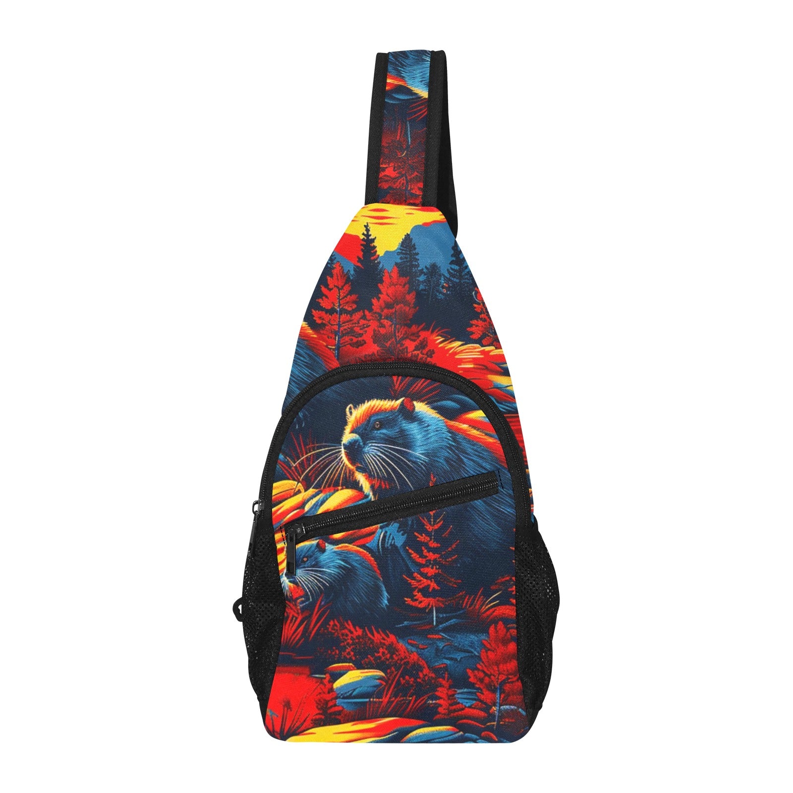Bundle of Beavers Chest Bag