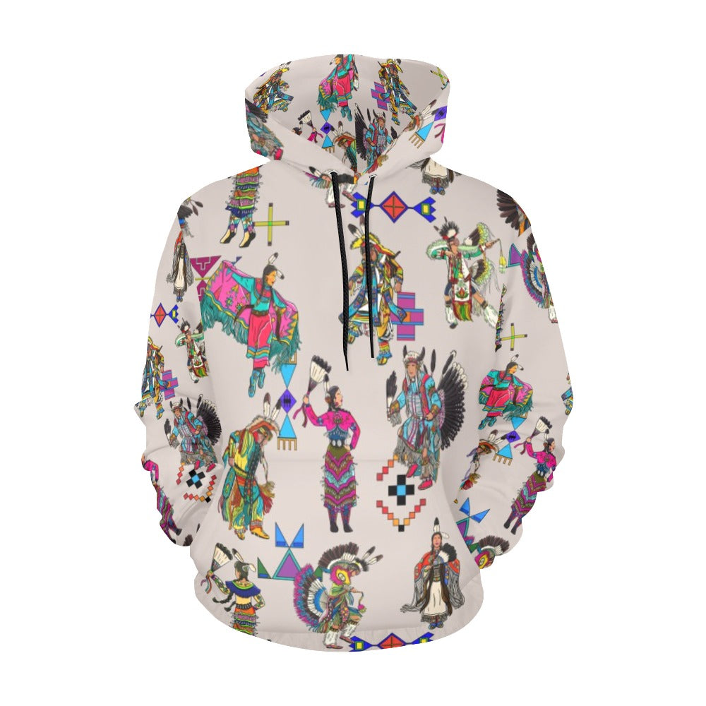 Grand Entry Dancers Muslin Hoodie for Men (USA Size)