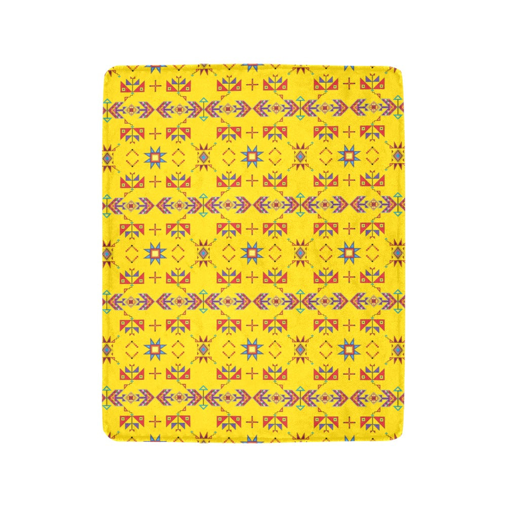 Scattered Generations Maize Ultra-Soft Micro Fleece Blanket 40"x50"