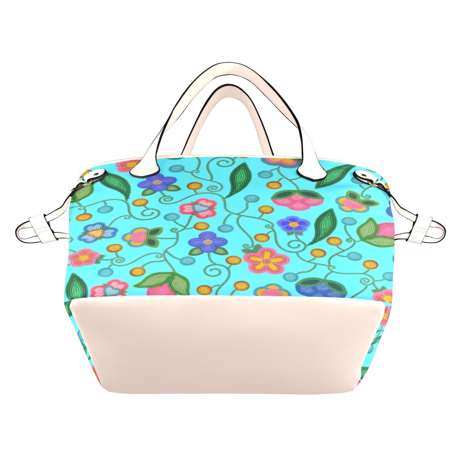 Skyberry Serenade Sky Clover Canvas Tote Bag