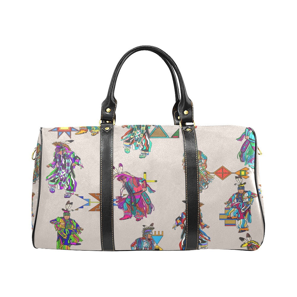 Men's Grass Dancers Muslin Waterproof Travel Bag/Small