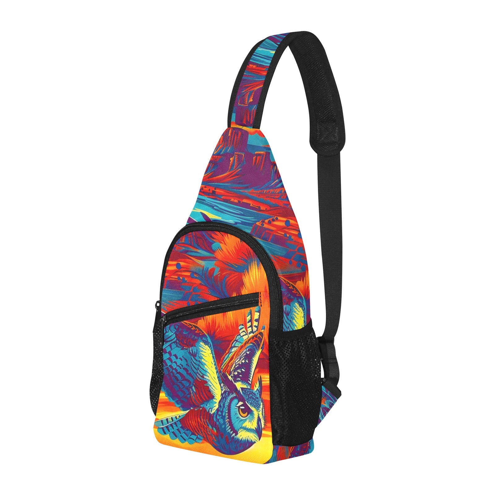 Owl on the Prowl Chest Bag
