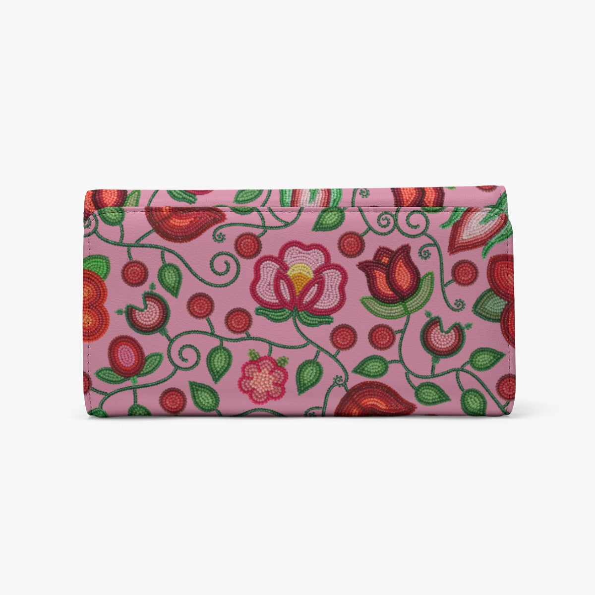 Rose Reverie Pink Foldable Wallet