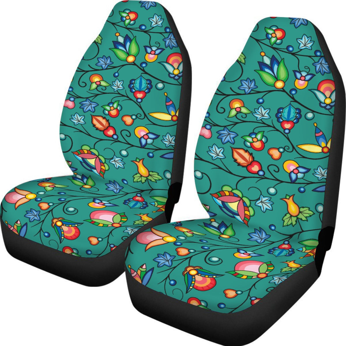 Prairie Plains Spirit Afternoon Sky Universal Car Seat Cover With Thickened Back