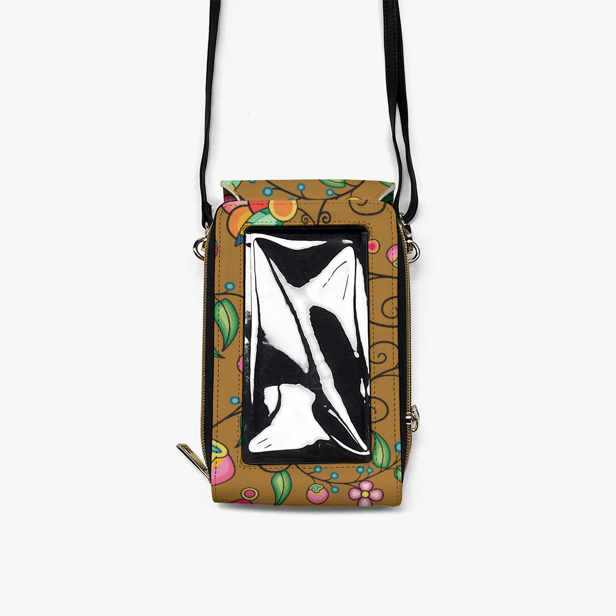 Floral Bounty Fall Leaves Mobile Phone Chest Bag