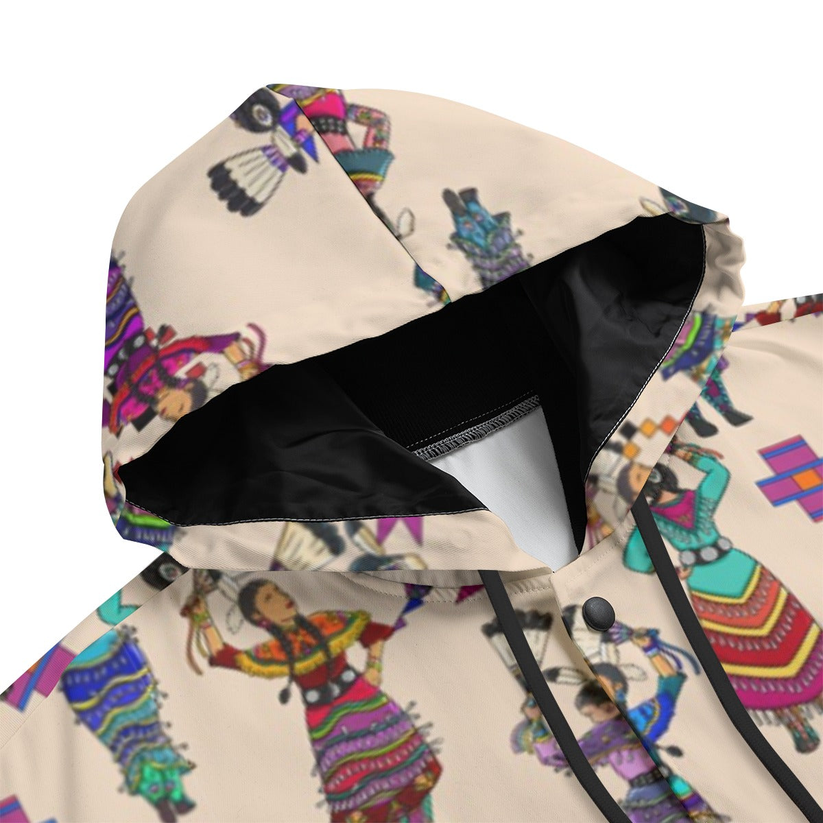 Women's Jingle Dancers Muslin Men's Varsity Jacket