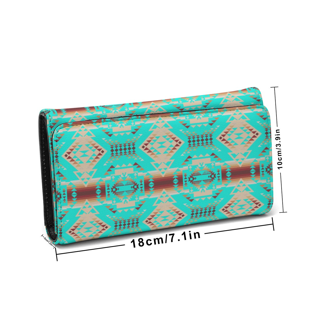 Gathering Earth Turquoise Foldable Wallet