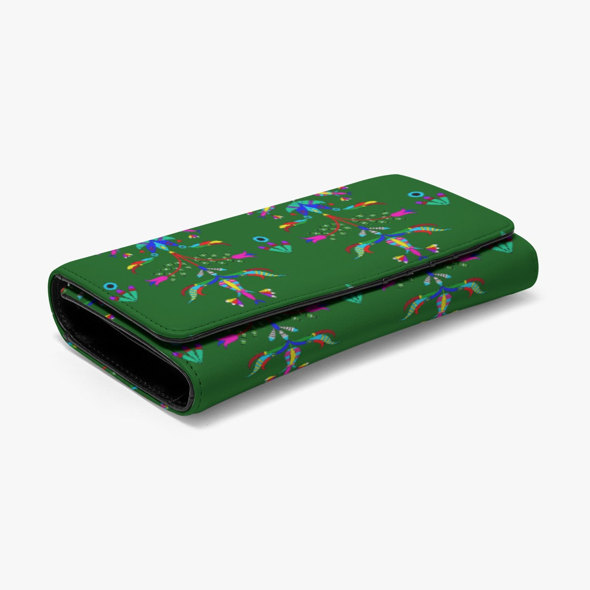 Dakota Damask Green Foldable Wallet