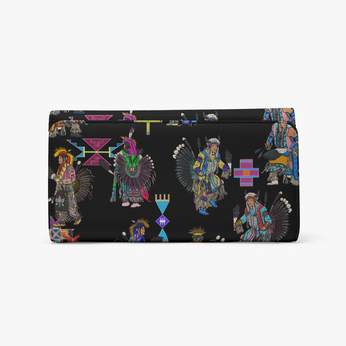 Men's Tradish Dancers Black Foldable Wallet