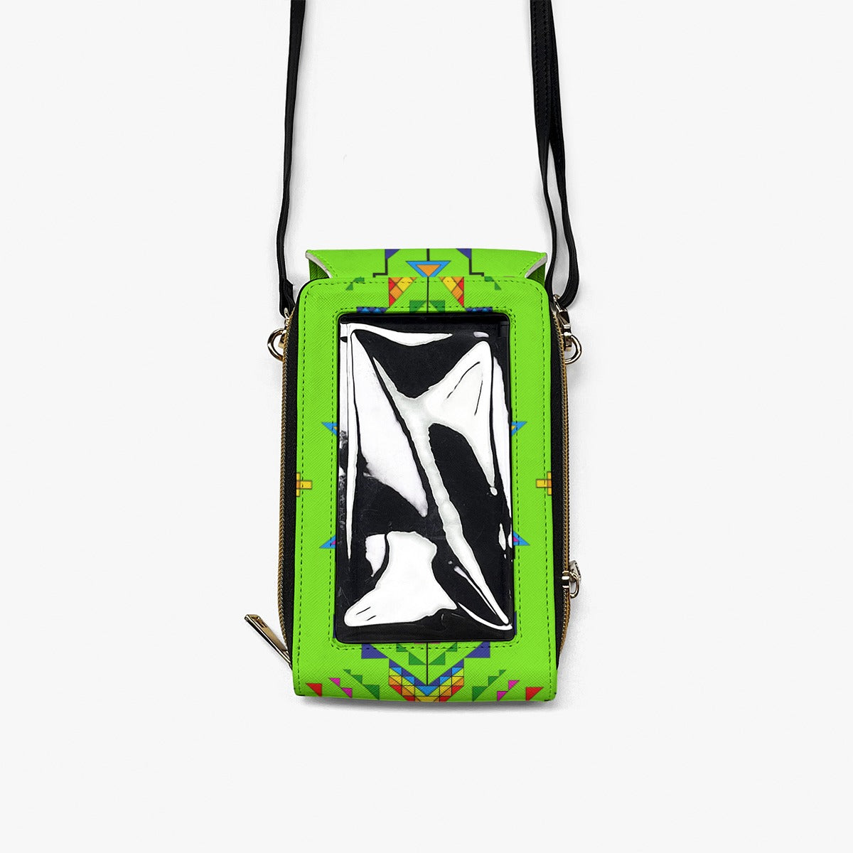 Buffalo Jump Neon Green Mobile Phone Chest Bag