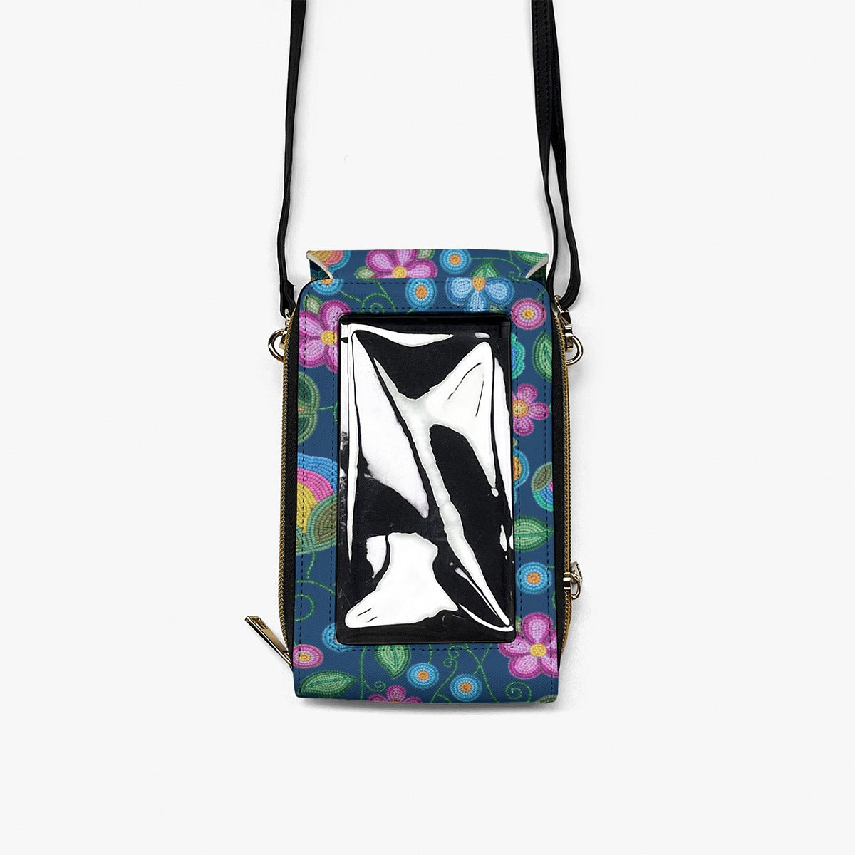 Turquoise Sunbeam Blue Mobile Phone Chest Bag